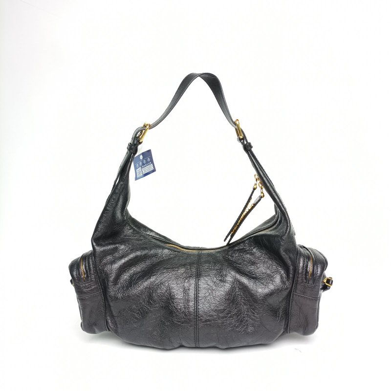 DIOR GrandTourMultipocket手袋大號黑色牛皮2025肩背包-2