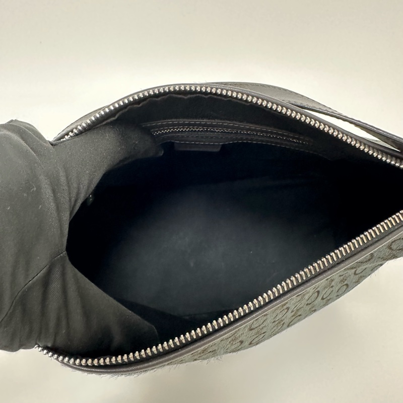 【赫蒂國際精品】Celine 賽琳 C Macadam 老花毛毛單肩包 vintage-10