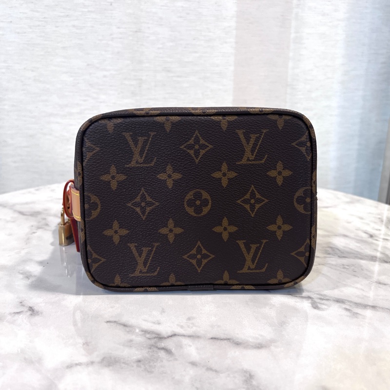 LV原花金釦All in BB手提斜背水桶包M12925-3