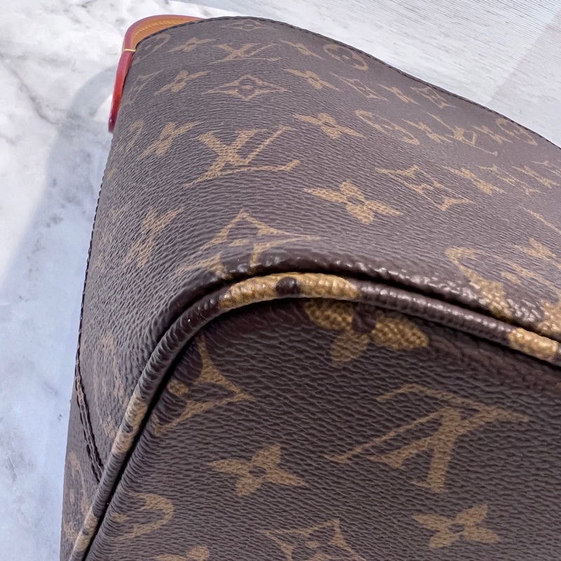 LV原花金釦All in BB手提斜背水桶包M12925-10