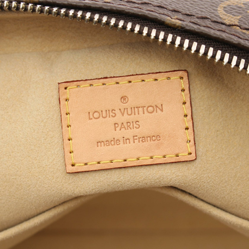 棕色 原花帆布 Manhattan PM 手提包【LOUIS VUITTON LV 路易威登】 M40026-3
