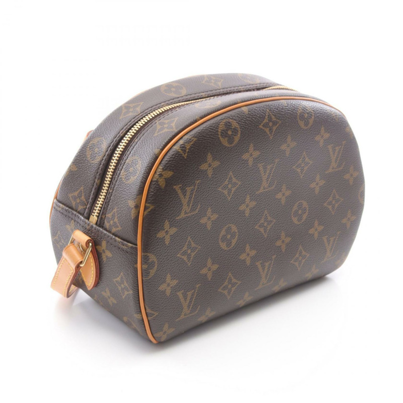 棕色 原花 帆布 Blois 肩背包【LOUIS VUITTON LV 路易威登】 M51221-1