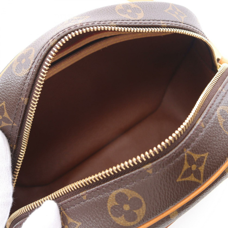 棕色 原花 帆布 Blois 肩背包【LOUIS VUITTON LV 路易威登】 M51221-2