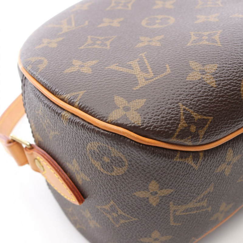棕色 原花 帆布 Blois 肩背包【LOUIS VUITTON LV 路易威登】 M51221-6
