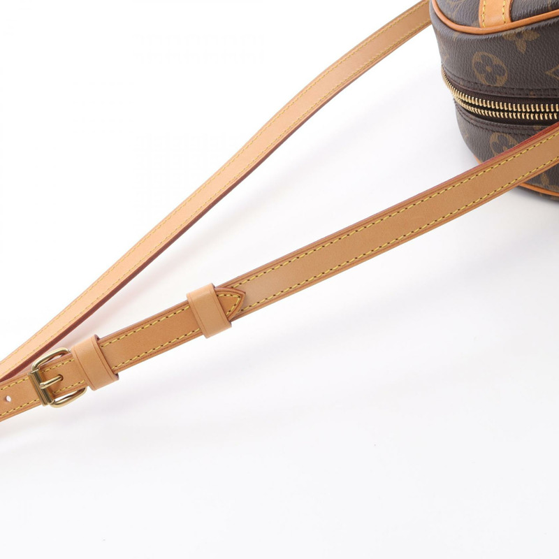 棕色 原花 帆布 Blois 肩背包【LOUIS VUITTON LV 路易威登】 M51221-7