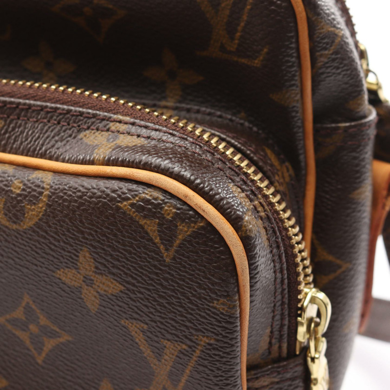 棕色 原花 帆布 Nil 肩背包【LOUIS VUITTON LV 路易威登】 M45244-8