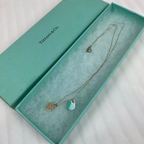 蒂芙尼/Tiffany Tiffany 心形，小号 文字心心與藍色心心經典款式 日常可用