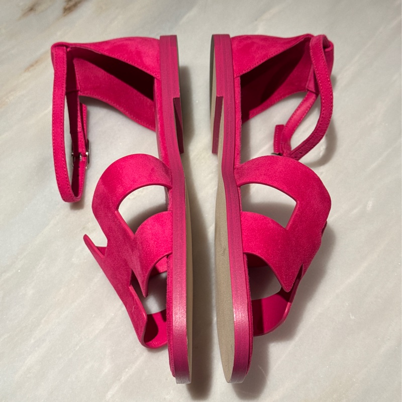 【全網最低價✨】全新Hermes愛馬仕Santorini涼鞋 37⅔碼-4