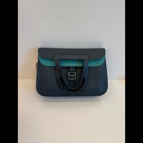 Hermes Halzan 25
松柏綠拼薄荷綠