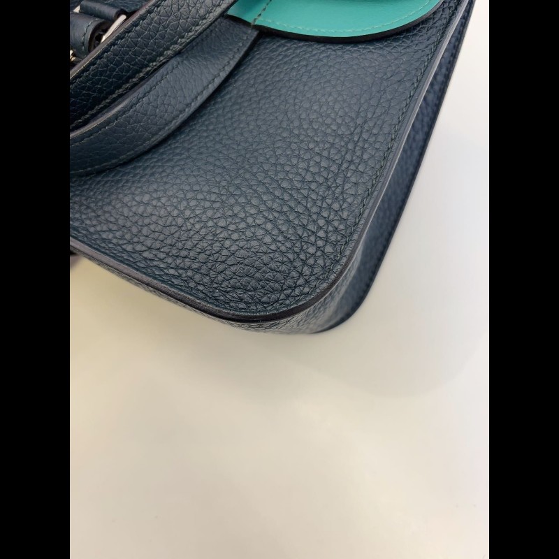 Hermes Halzan 25
松柏綠拼薄荷綠-3