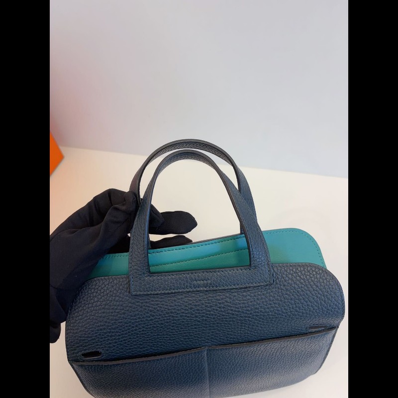 Hermes Halzan 25
松柏綠拼薄荷綠-14