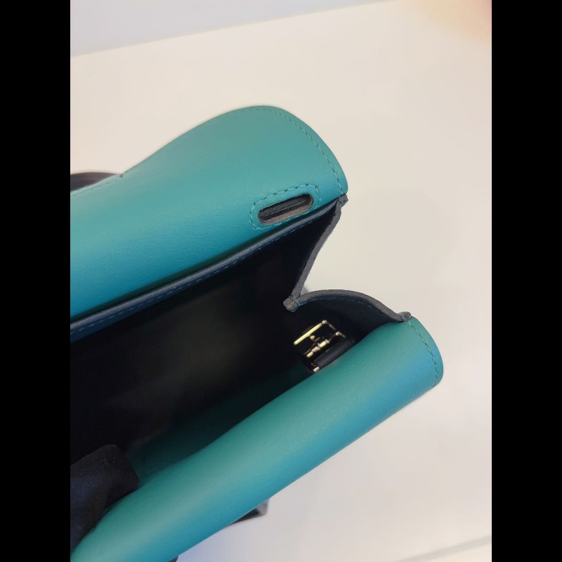 Hermes Halzan 25
松柏綠拼薄荷綠-15