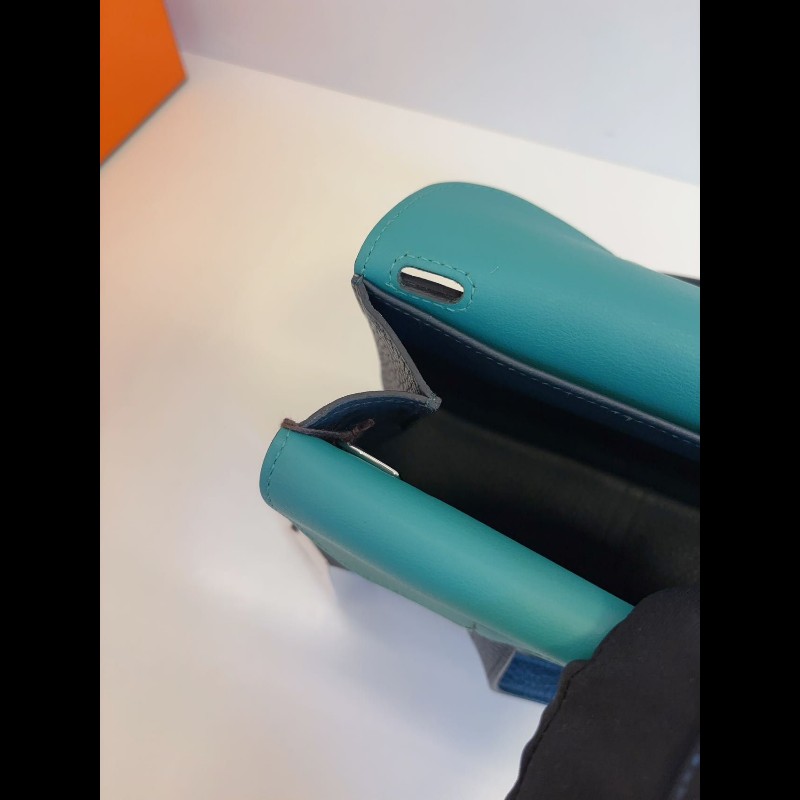 Hermes Halzan 25
松柏綠拼薄荷綠-16