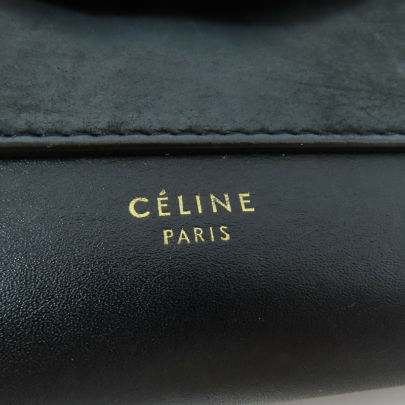 CELINE 牛皮皮革 Wallet On Chain鏈帶肩背袋-6