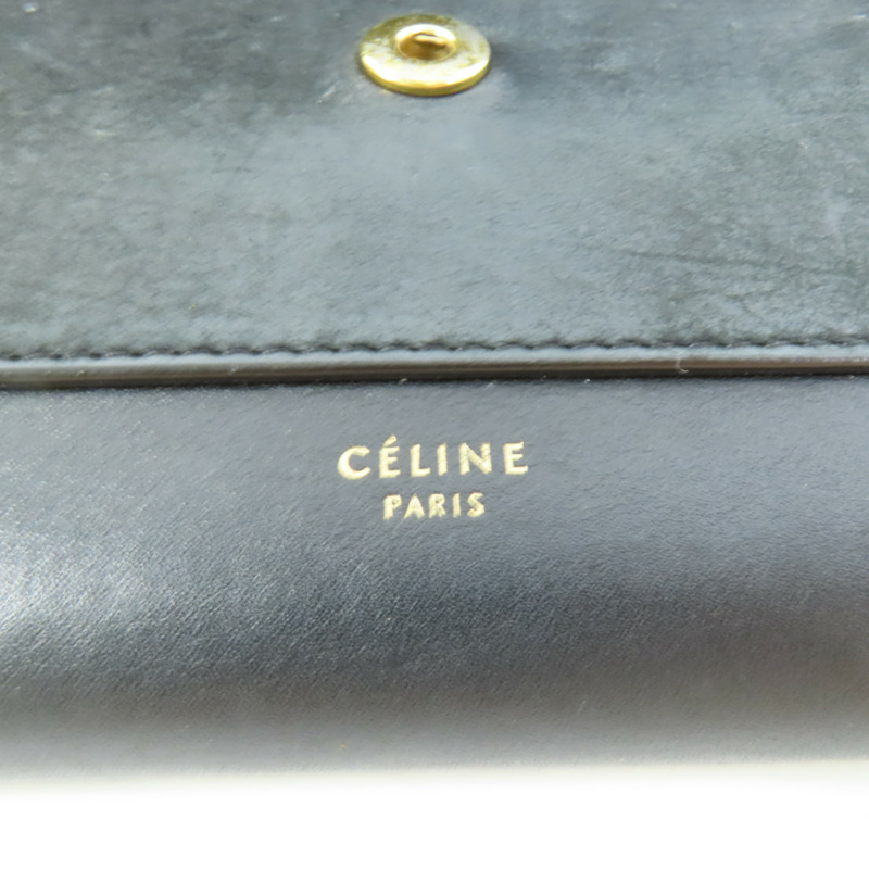 CELINE 牛皮皮革 Wallet On Chain鏈帶肩背袋-8