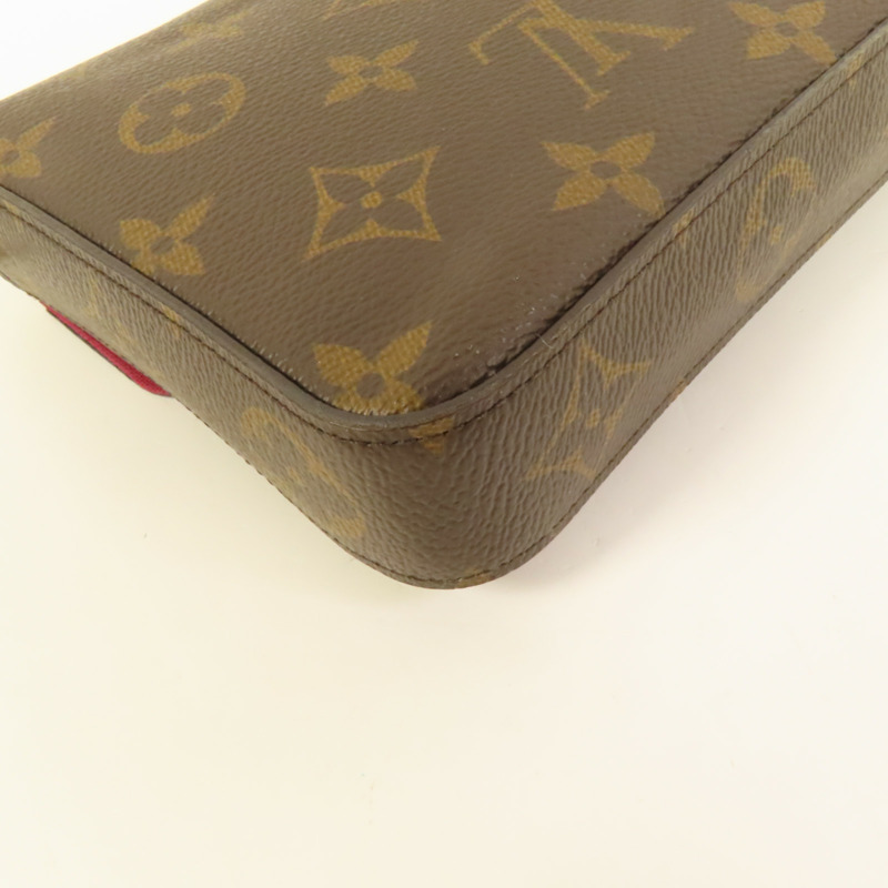 LOUIS VUITTON Monogram Pochette Felicie鏈帶肩背袋-12