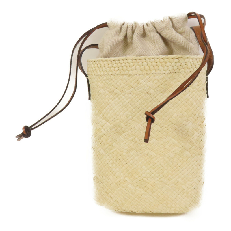 LOEWE Iraca Palm Square Pocket肩背袋-1