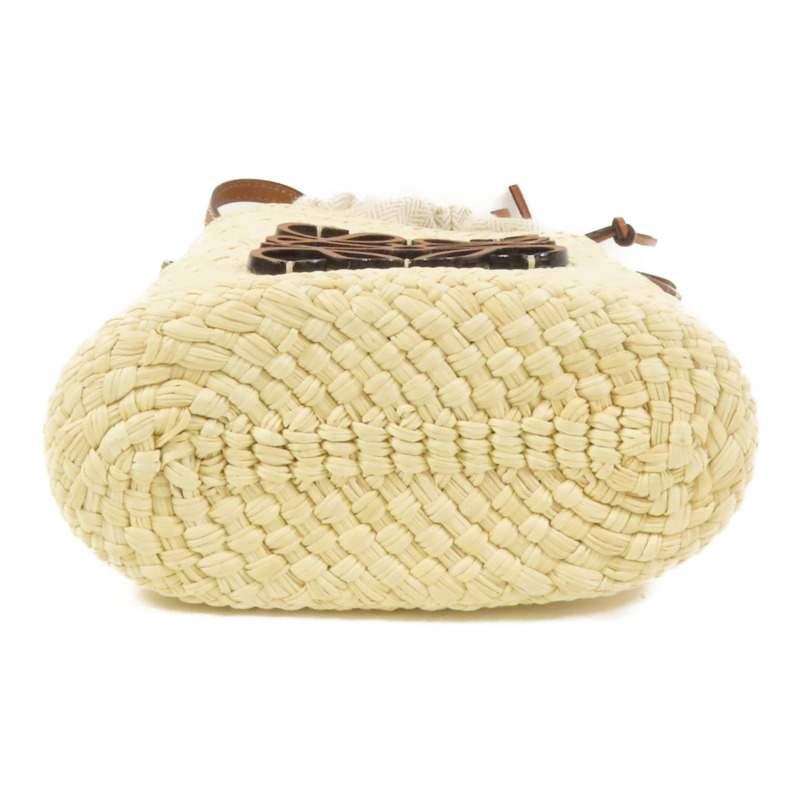 LOEWE Iraca Palm Square Pocket肩背袋-3