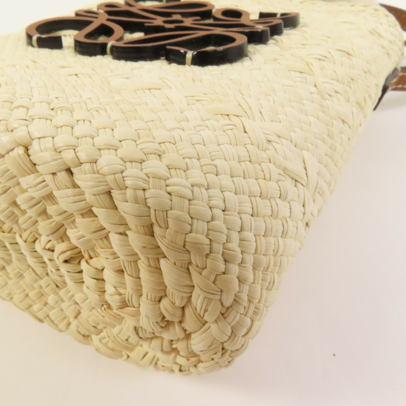 LOEWE Iraca Palm Square Pocket肩背袋-12