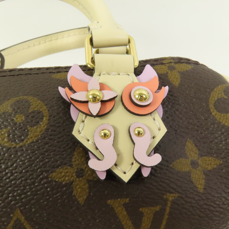 LOUIS VUITTON Monogram Speedy Nano手挽肩背兩用袋-7