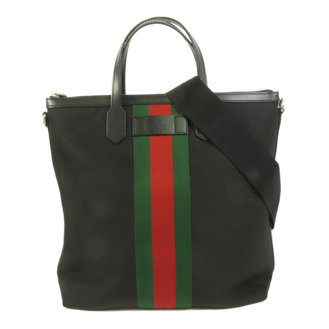 GUCCI 帆布Tote Bag手挽肩背兩用袋