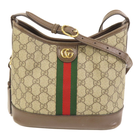 GUCCI 塗層帆布Ophidia Small Shoulder Bag肩背袋