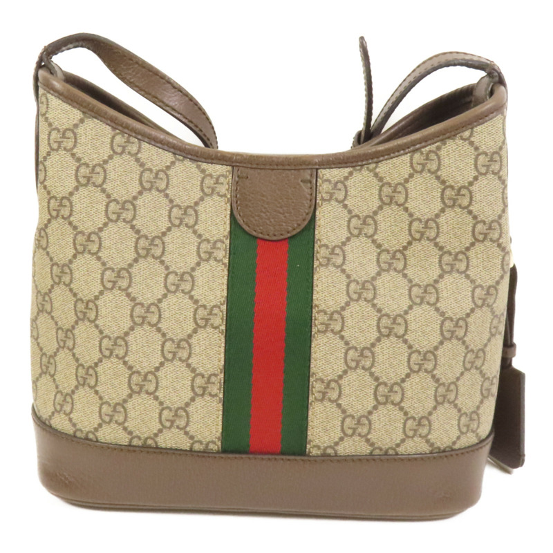 GUCCI 塗層帆布Ophidia Small Shoulder Bag肩背袋-1