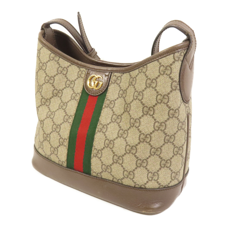 GUCCI 塗層帆布Ophidia Small Shoulder Bag肩背袋-2
