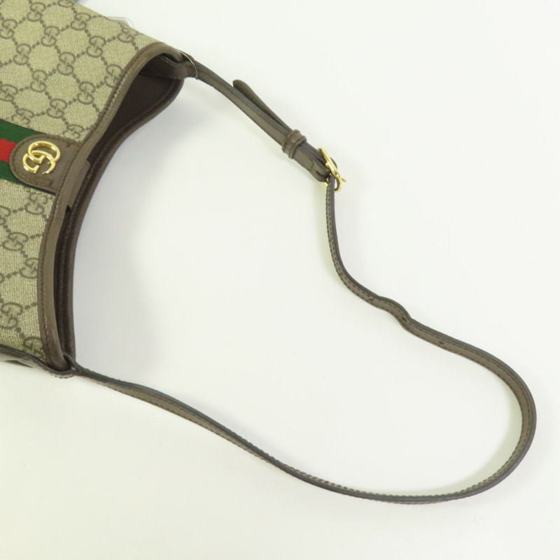 GUCCI 塗層帆布Ophidia Small Shoulder Bag肩背袋-4