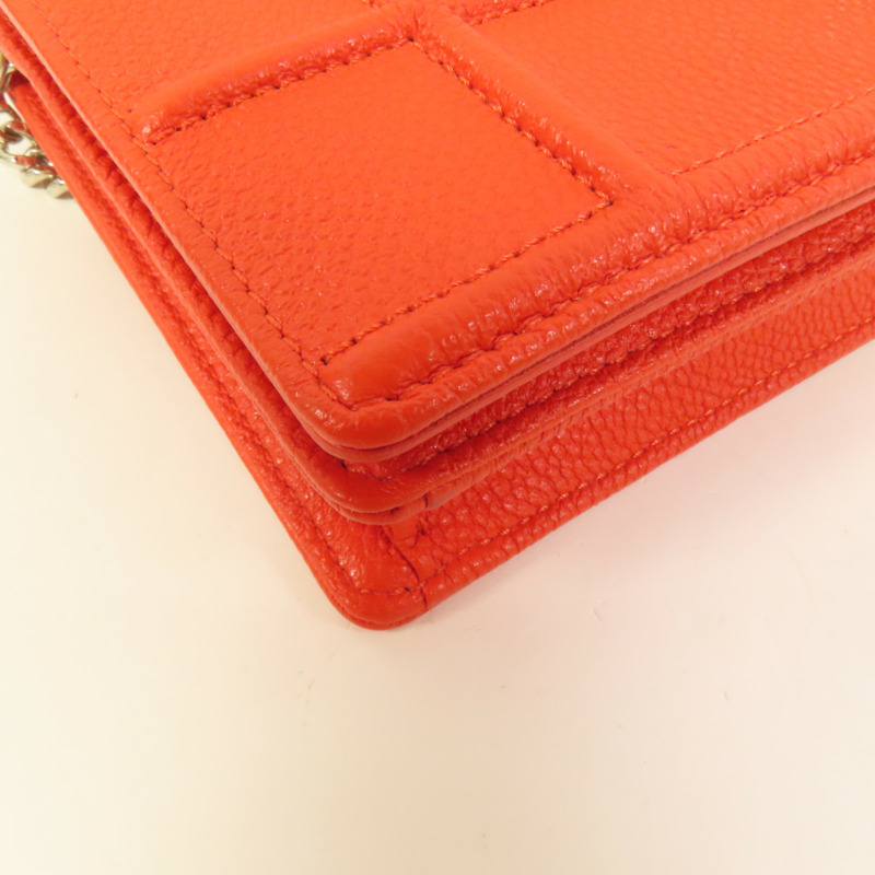Dior 牛皮皮革 Diorama Wallet On Chain鏈帶肩背袋-12
