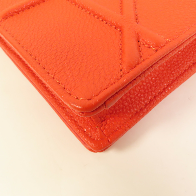 Dior 牛皮皮革 Diorama Wallet On Chain鏈帶肩背袋-13