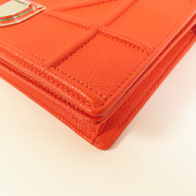 Dior 牛皮皮革 Diorama Wallet On Chain鏈帶肩背袋-14