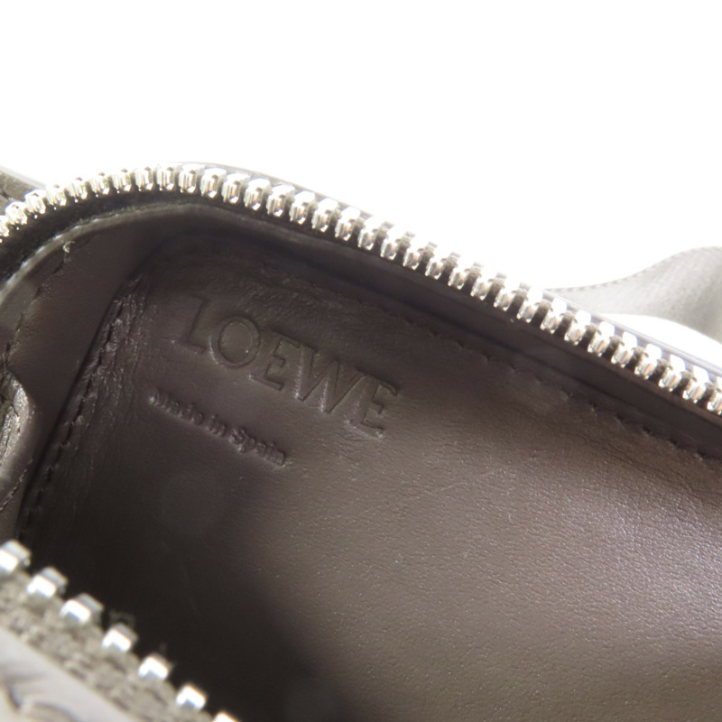 LOEWE 牛皮皮革Molded Sling肩背袋-7