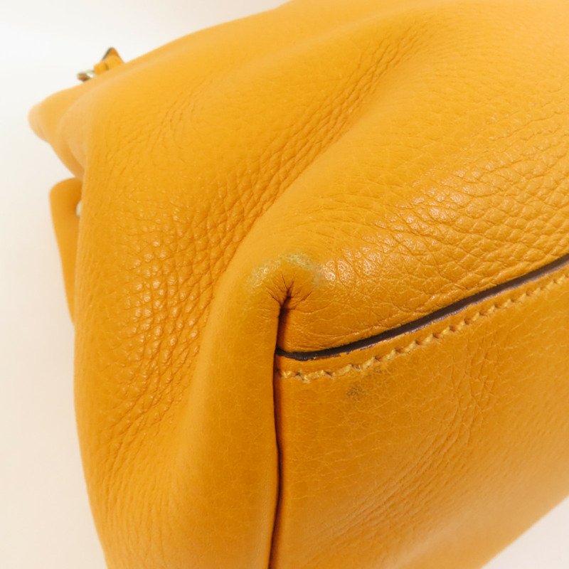 GUCCI 牛皮皮革 Soho Tote Bag鏈帶肩背袋-11