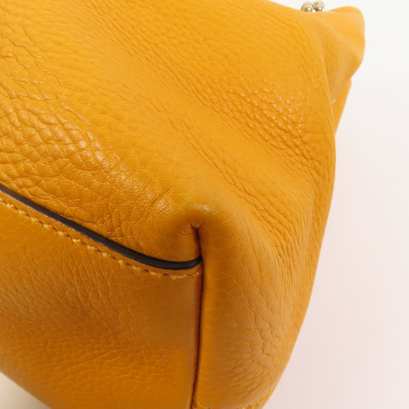 GUCCI 牛皮皮革 Soho Tote Bag鏈帶肩背袋-14