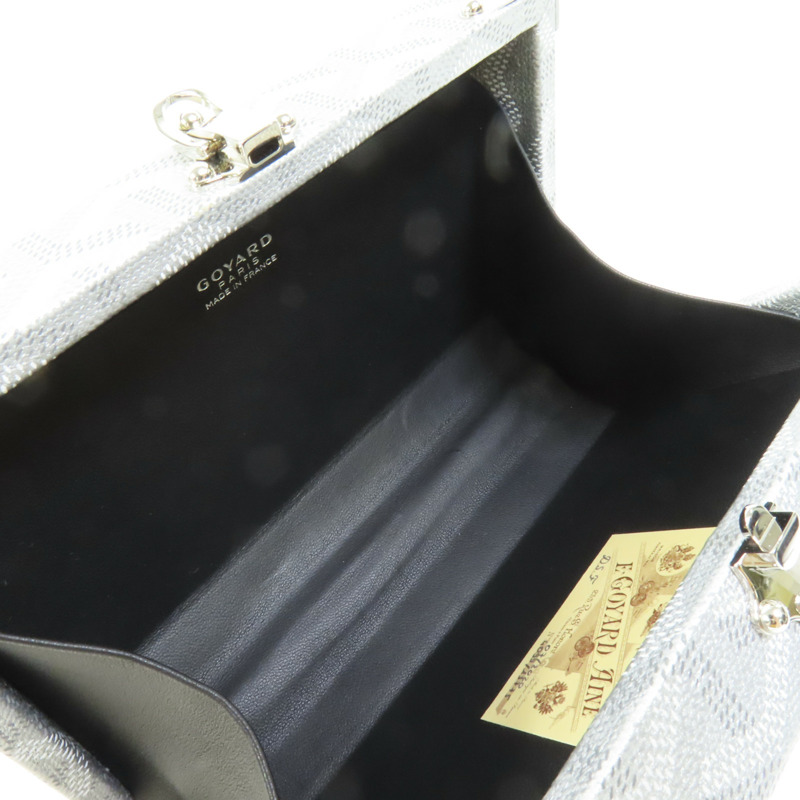 GOYARD 塗層帆布Minaudiere Trunk肩背袋-4
