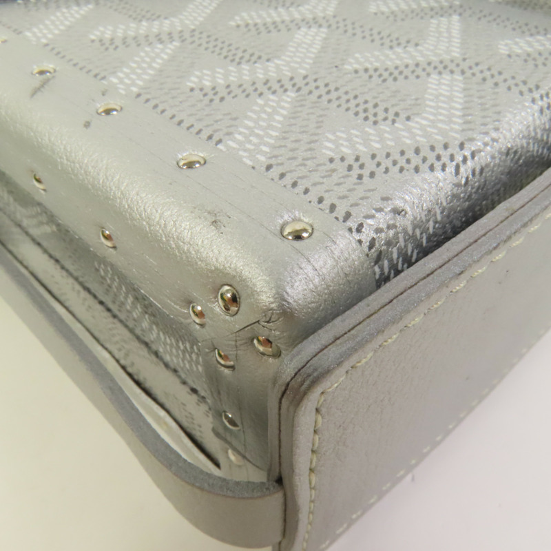 GOYARD 塗層帆布Minaudiere Trunk肩背袋-14