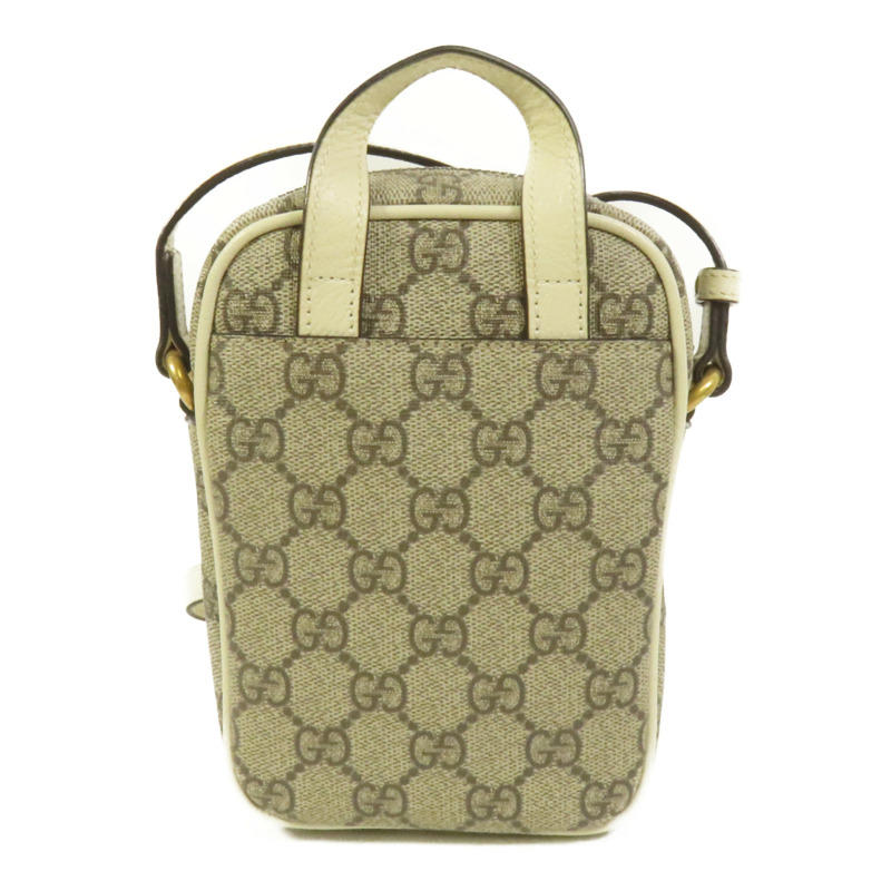 GUCCI 塗層帆布Ophidia Mini Bag肩背袋-1