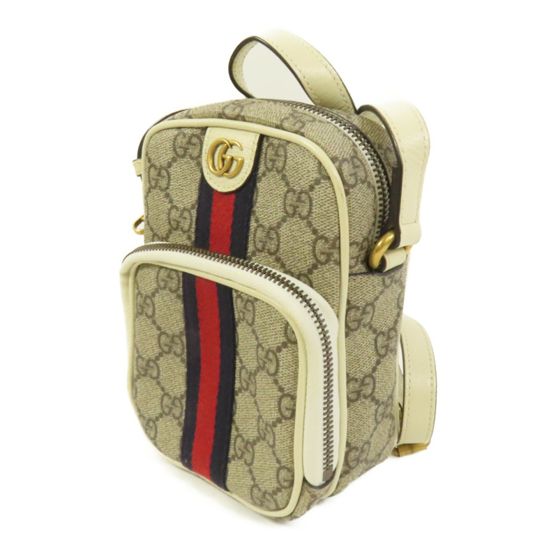 GUCCI 塗層帆布Ophidia Mini Bag肩背袋-2
