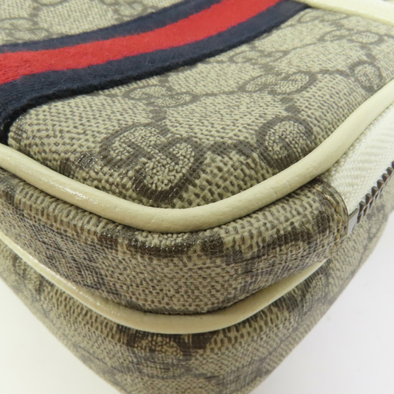 GUCCI 塗層帆布Ophidia Mini Bag肩背袋-11