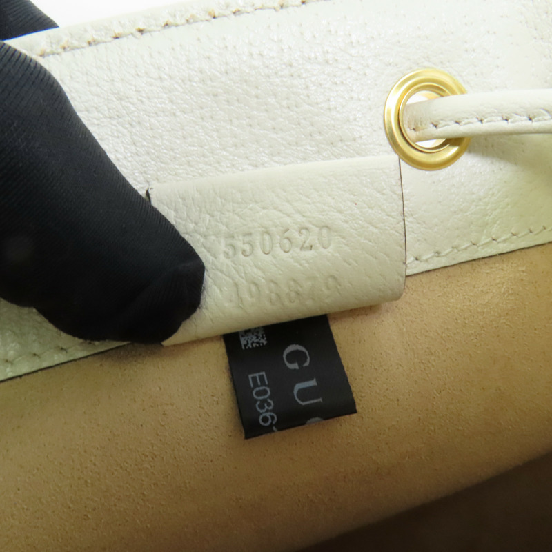 GUCCI 塗層帆布Ophidia Mini Bucket肩背袋-7