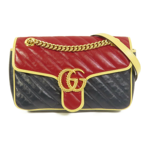 GUCCI GG Marmont Shoulder Bag鏈帶肩背袋