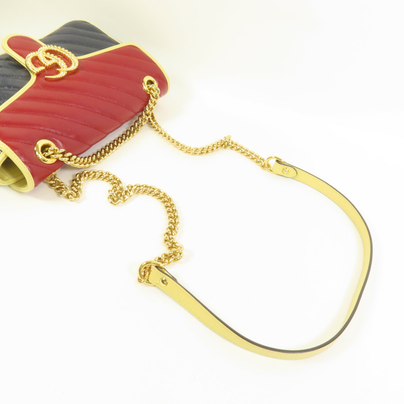 GUCCI GG Marmont Shoulder Bag鏈帶肩背袋-5