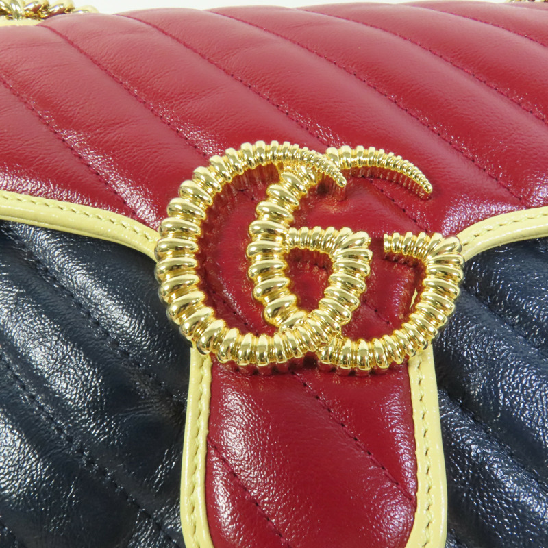 GUCCI GG Marmont Shoulder Bag鏈帶肩背袋-6