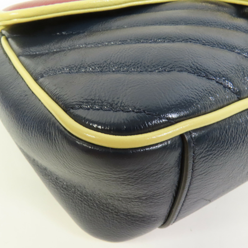 GUCCI GG Marmont Shoulder Bag鏈帶肩背袋-9