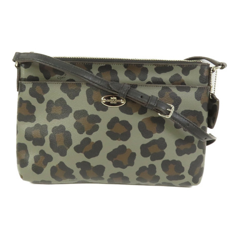 COACH 塗層帆布Shoulder Bag肩背袋