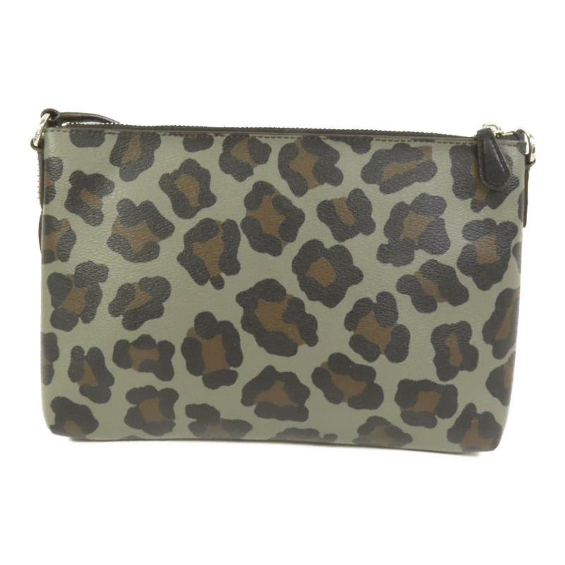 COACH 塗層帆布Shoulder Bag肩背袋-1