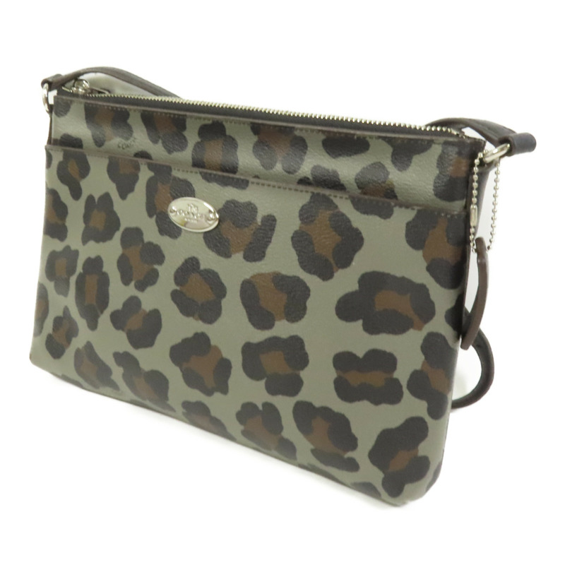 COACH 塗層帆布Shoulder Bag肩背袋-2