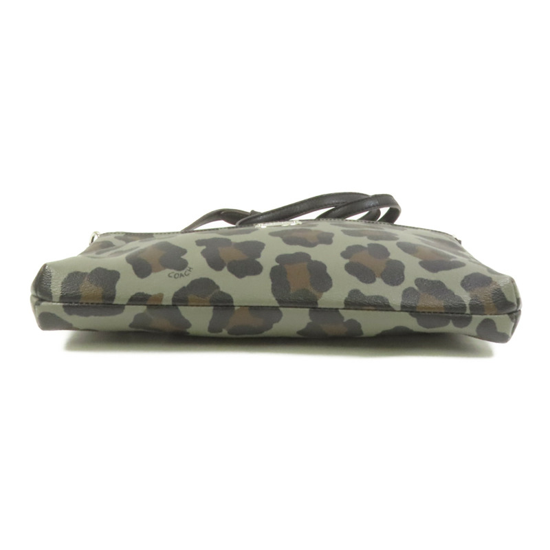 COACH 塗層帆布Shoulder Bag肩背袋-3