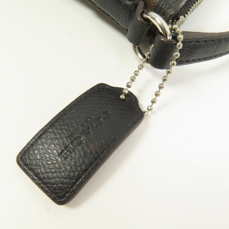 COACH 塗層帆布Shoulder Bag肩背袋-6